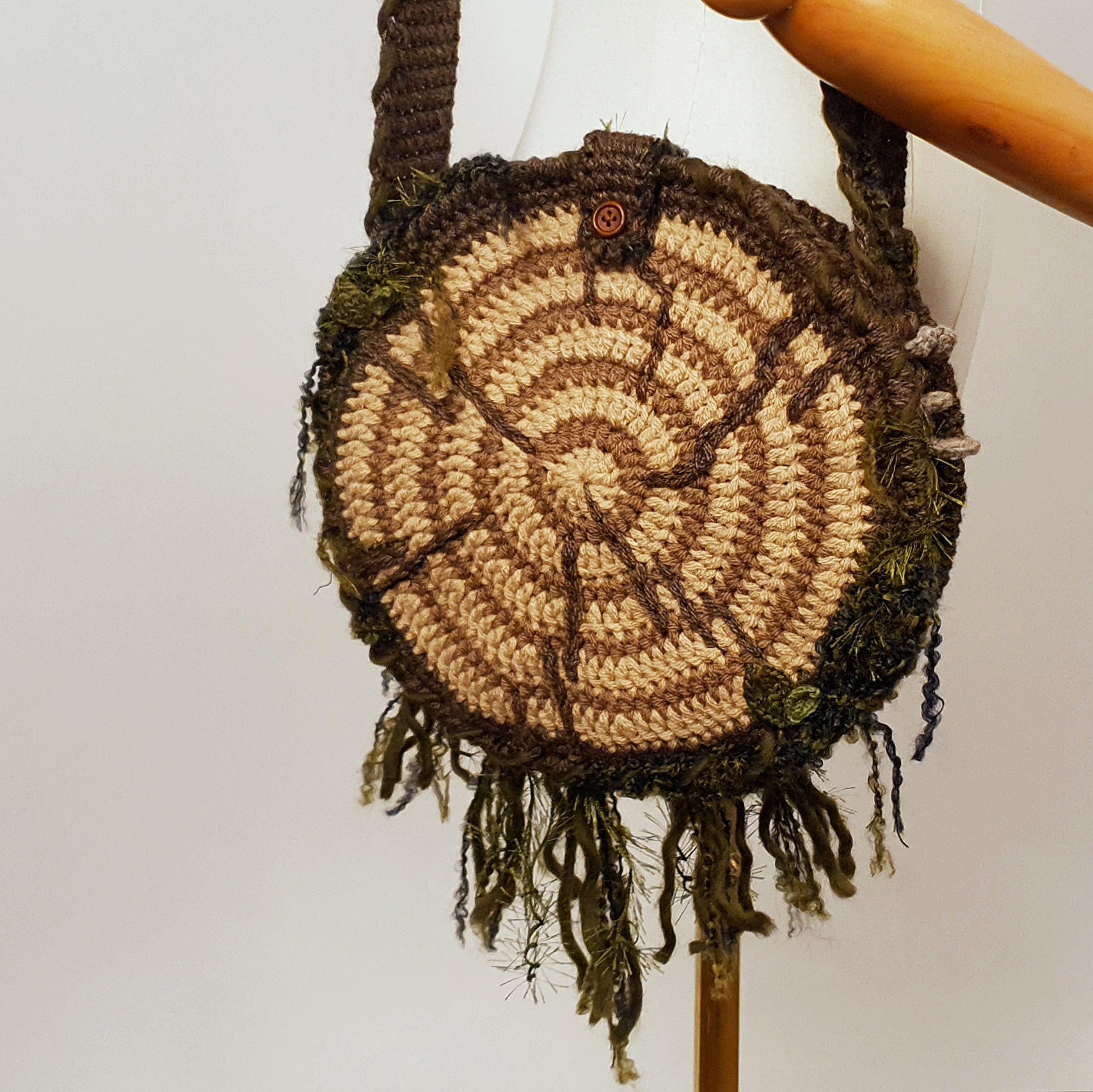 Crochet Pattern: The Heartwood Bag