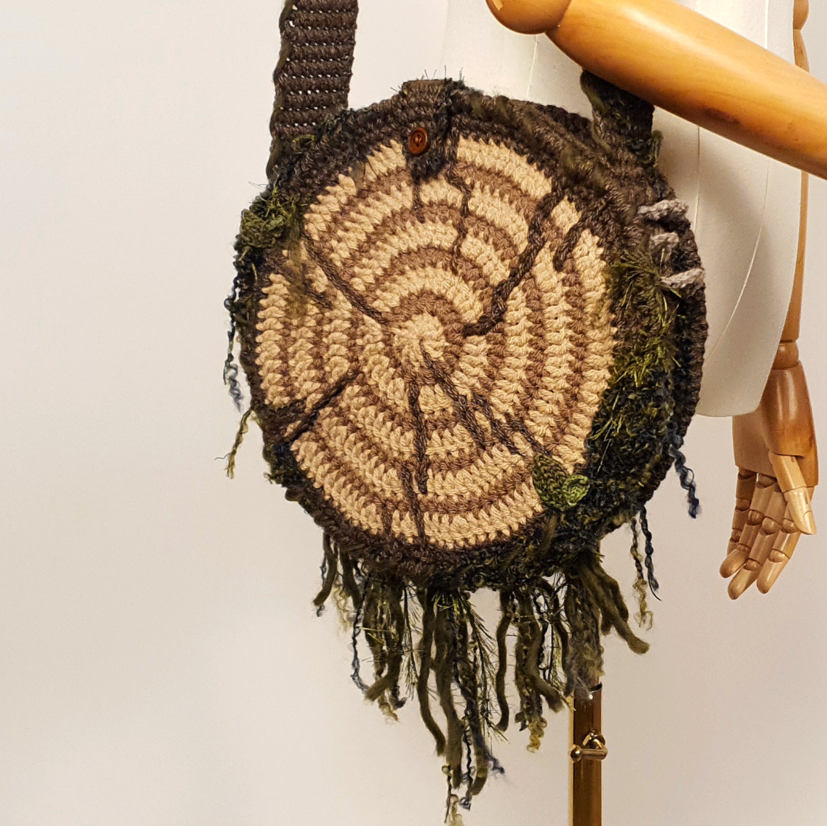 Crochet Pattern: The Heartwood Bag