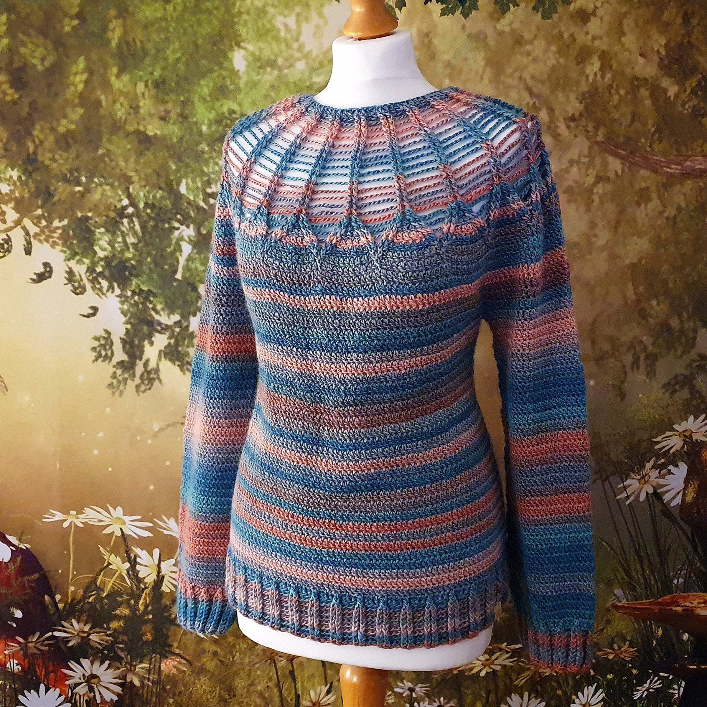 The Sunset Fern Jumper | One of a Kind