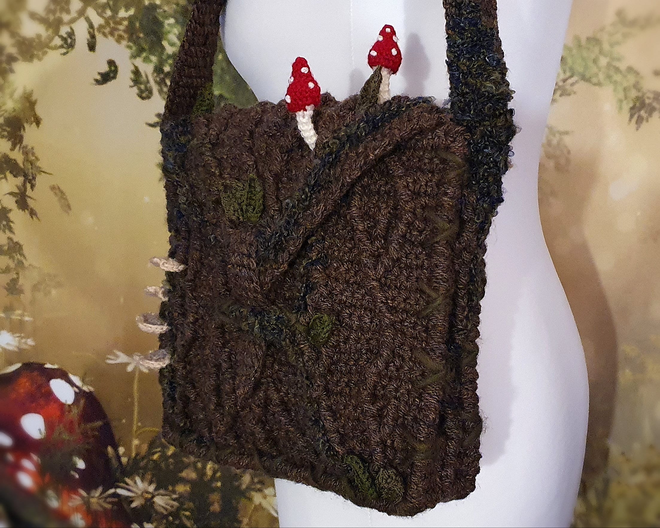 Crochet Pattern: The Bark Satchel Bag