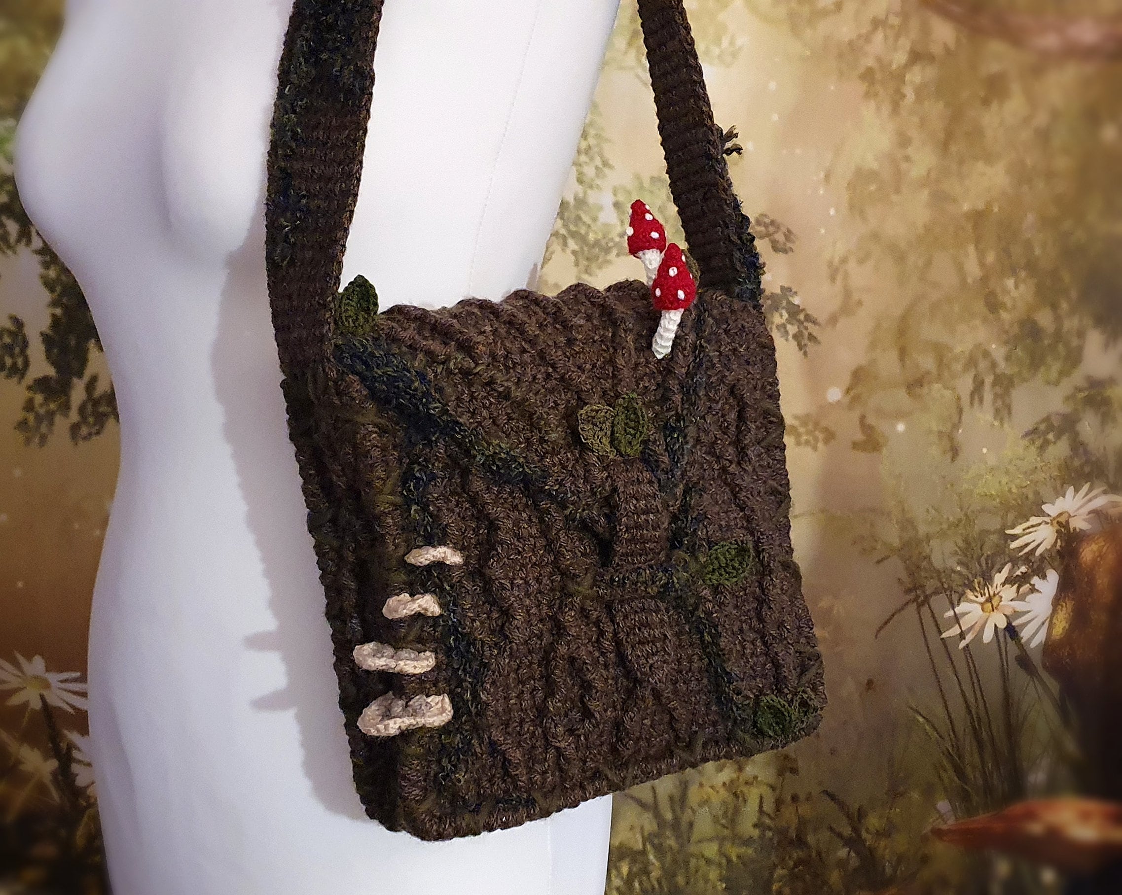 Crochet Pattern: The Bark Satchel Bag