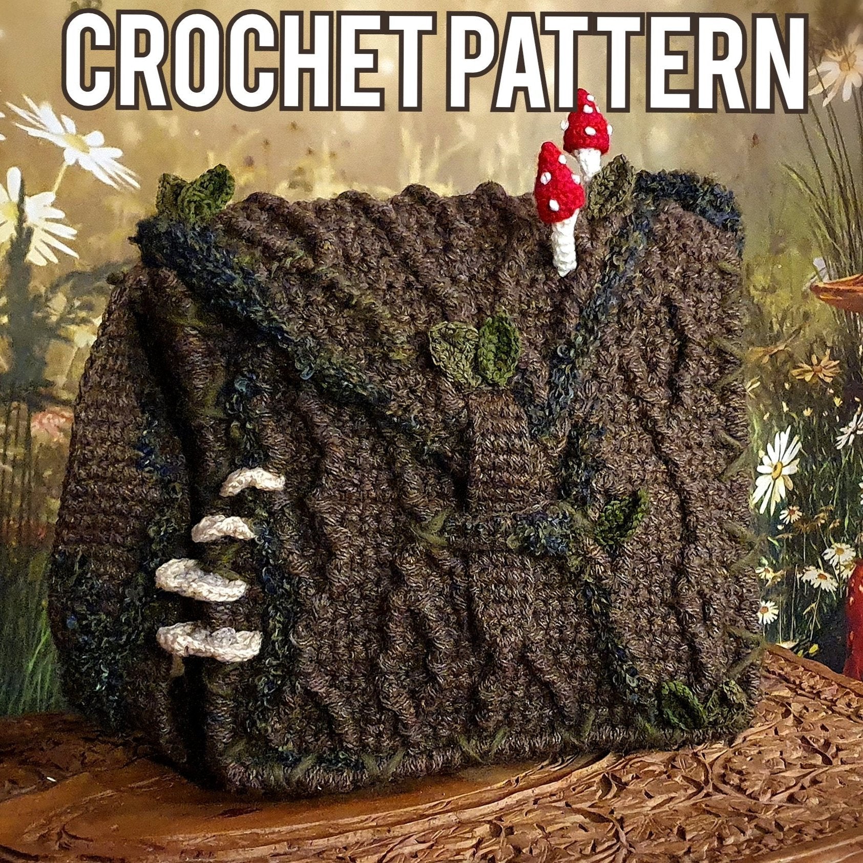 Crochet Pattern: The Bark Satchel Bag