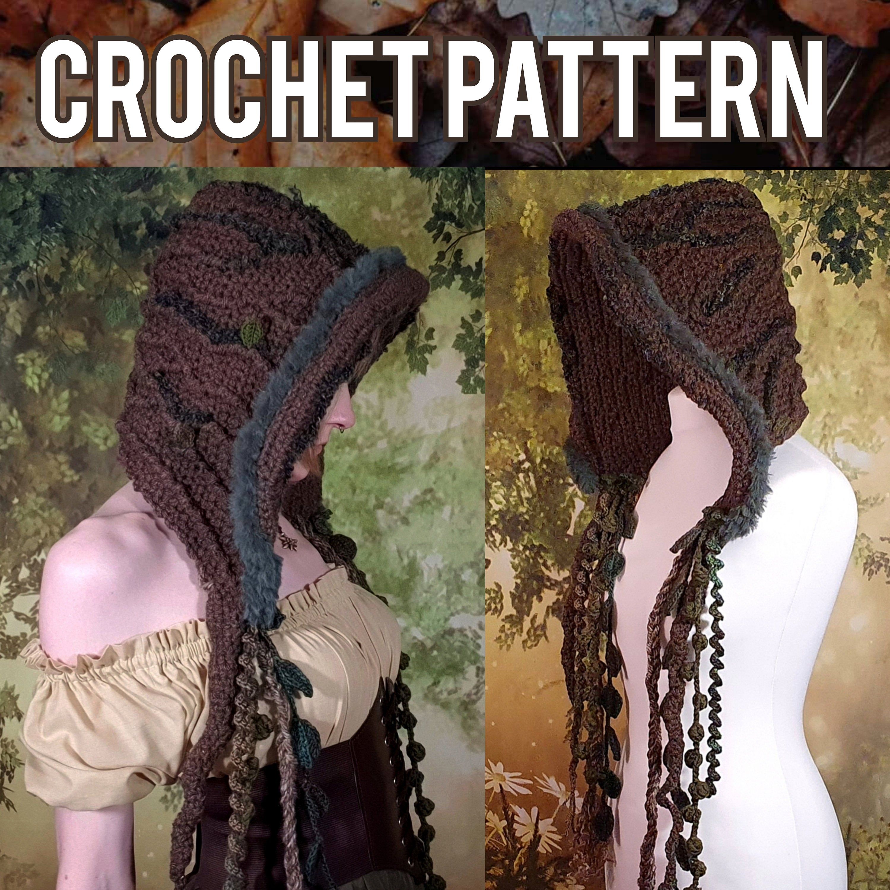 Crochet Pattern: The Bark Hood