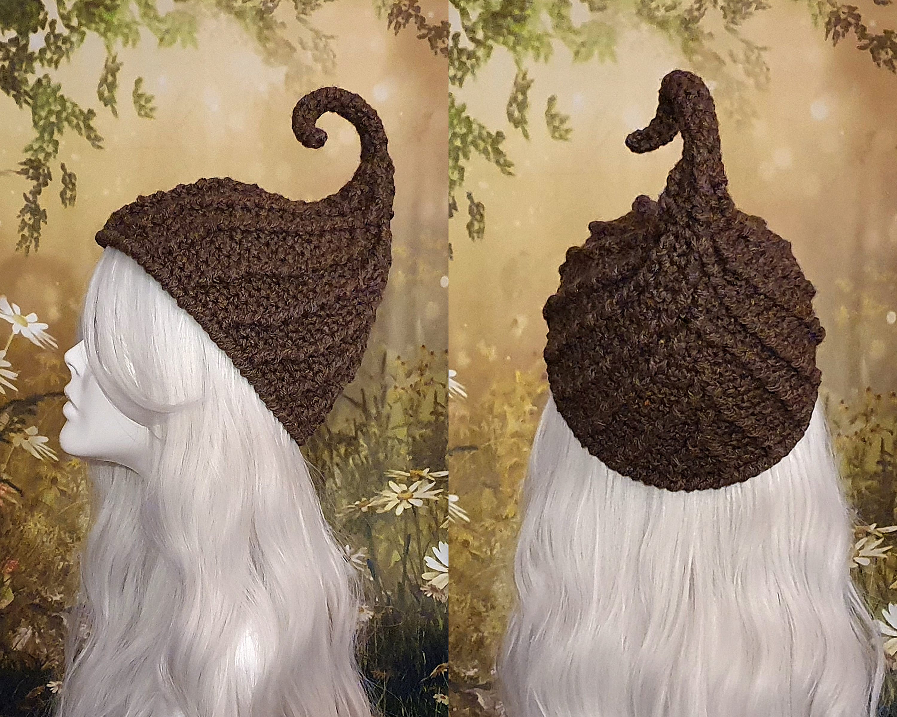 Crochet Pattern: The Forest Sprite Cap