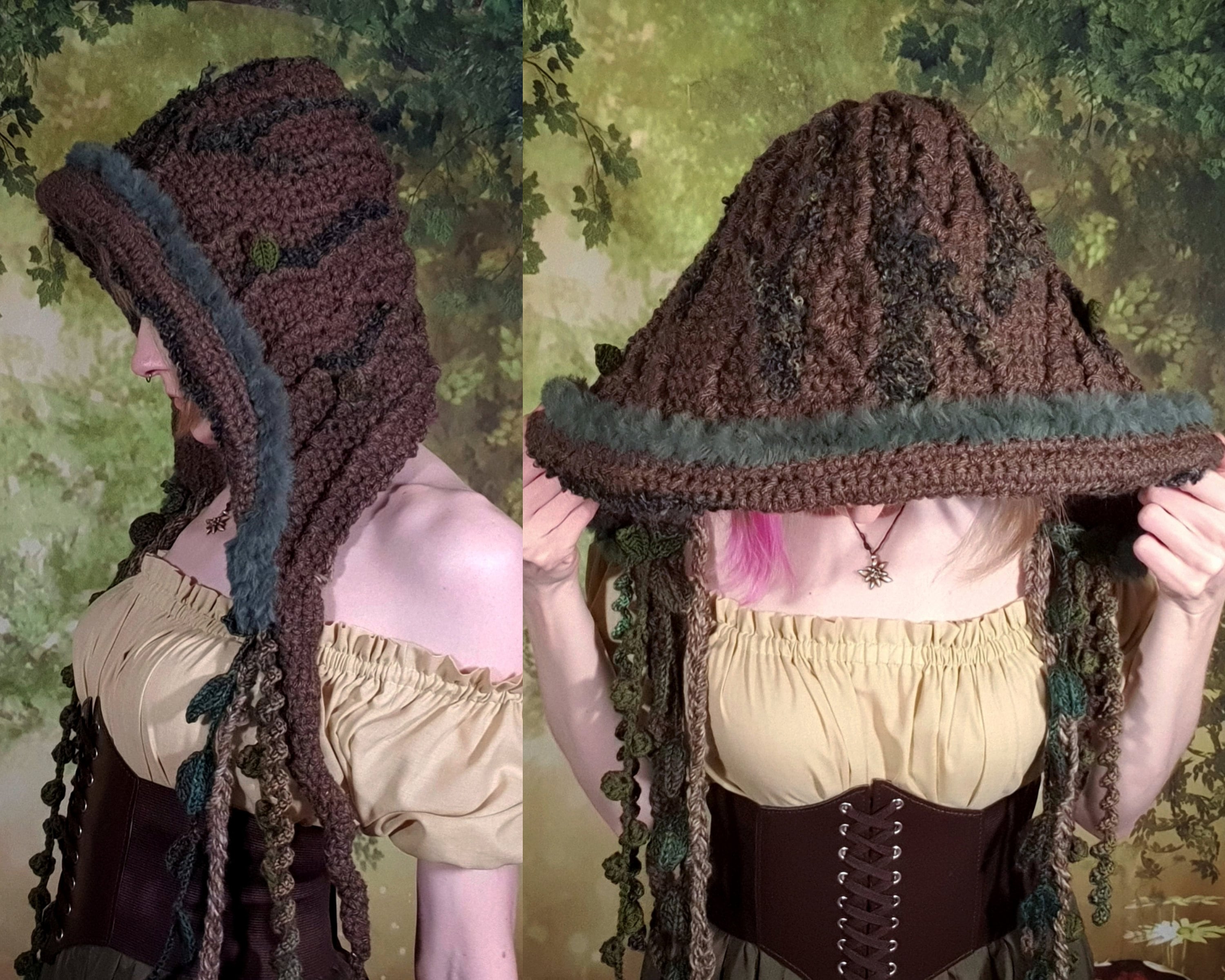 Crochet Pattern: The Bark Hood