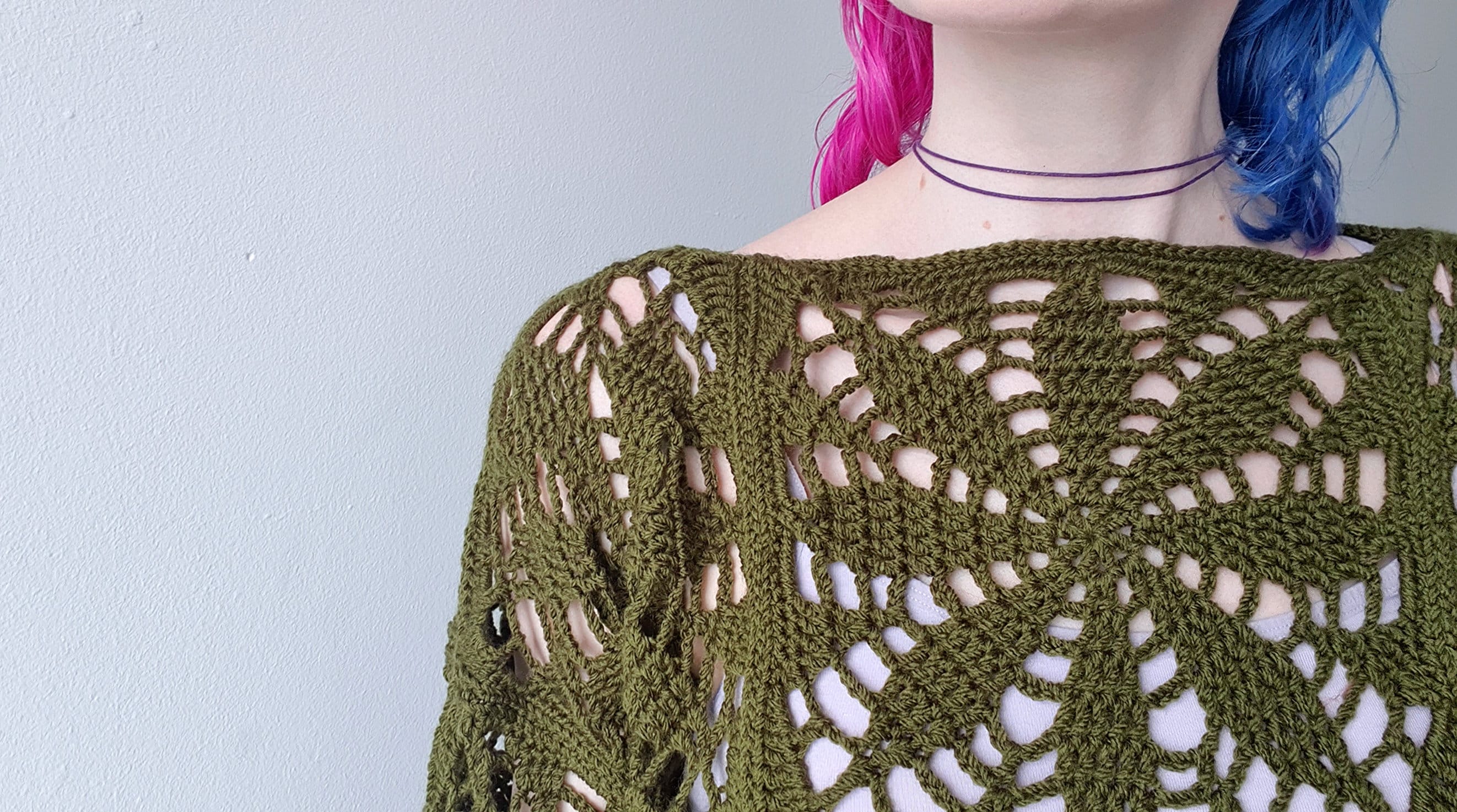 Crochet Pattern: The Leaf Burst Top