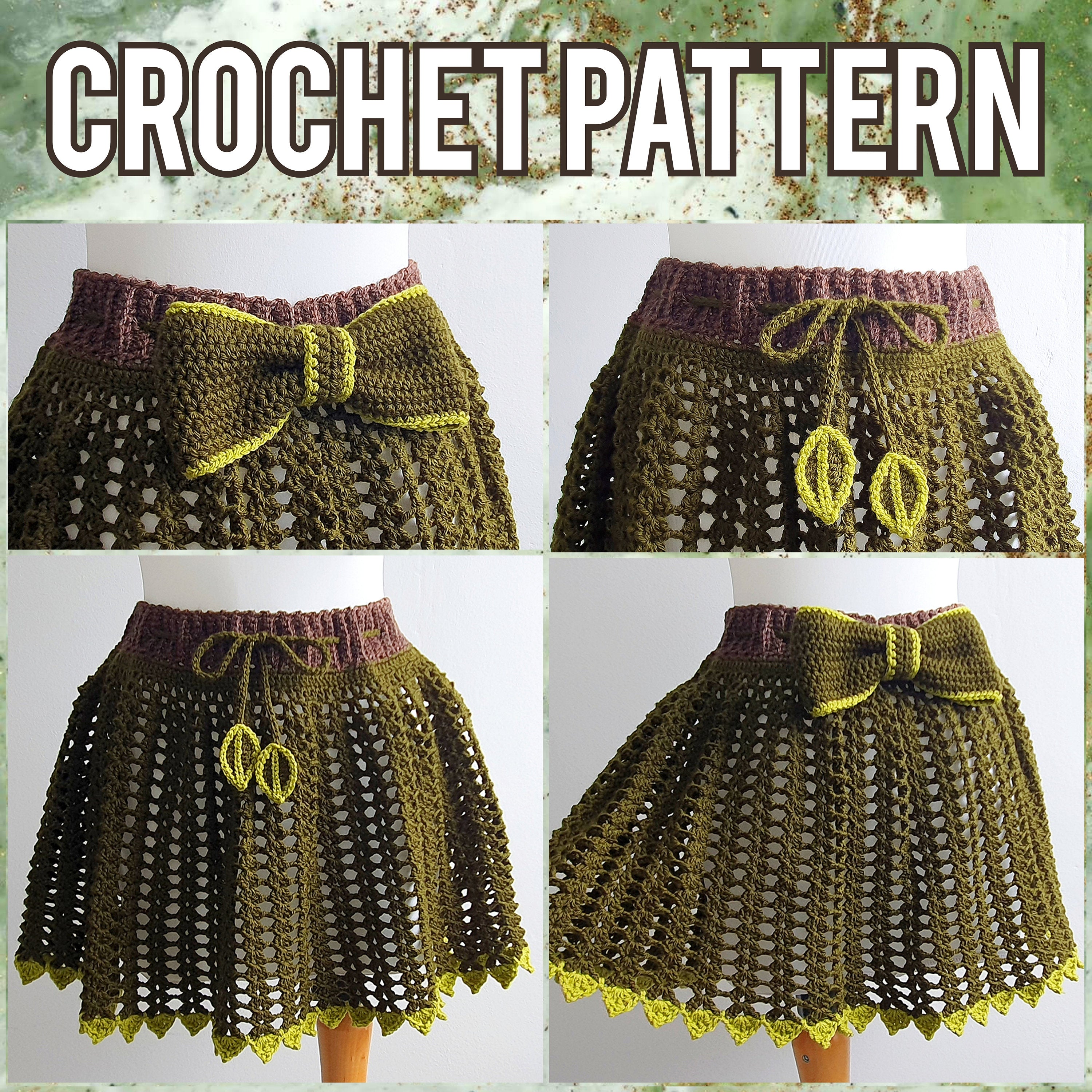 Crochet Pattern: The Ekho Skirt