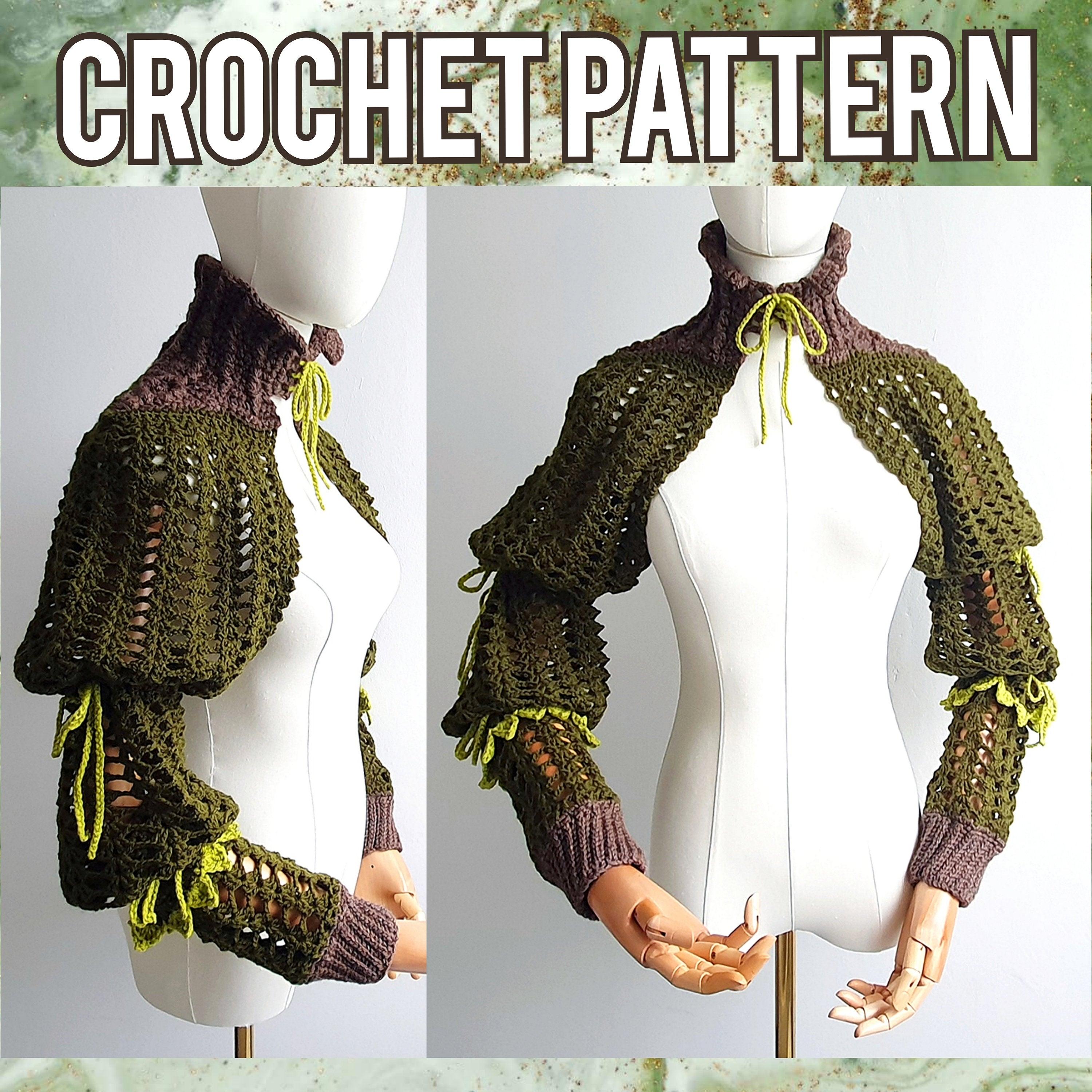 Crochet Pattern: The Ekho Sleeves