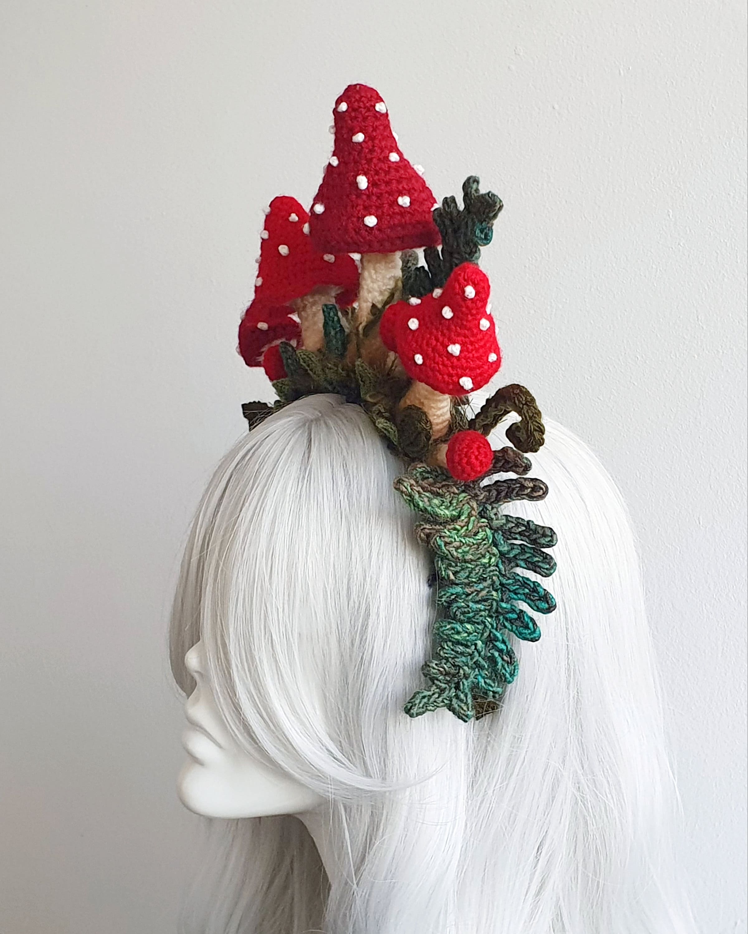 Crochet Pattern: The Amanita Crown