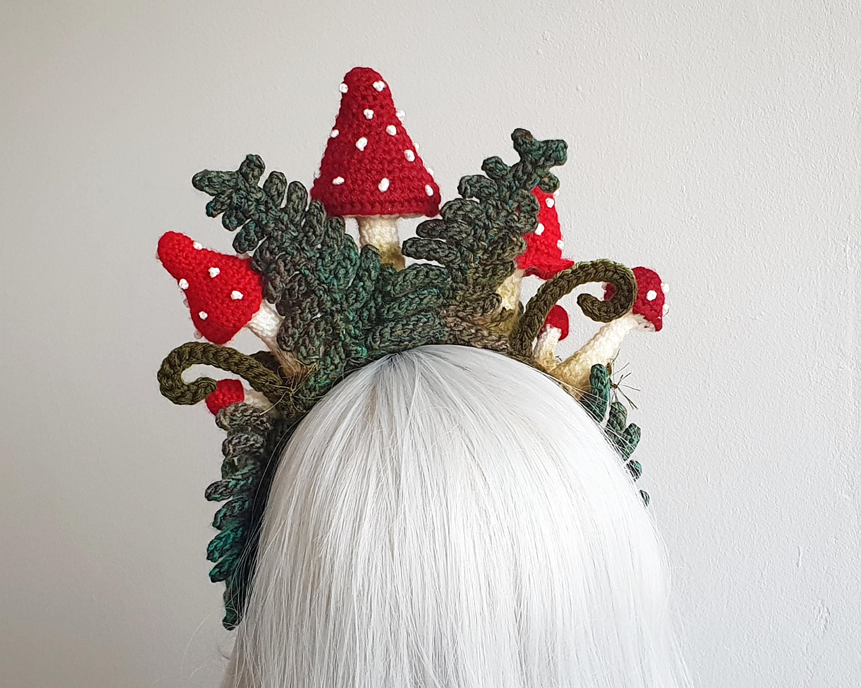 Crochet Pattern: The Amanita Crown