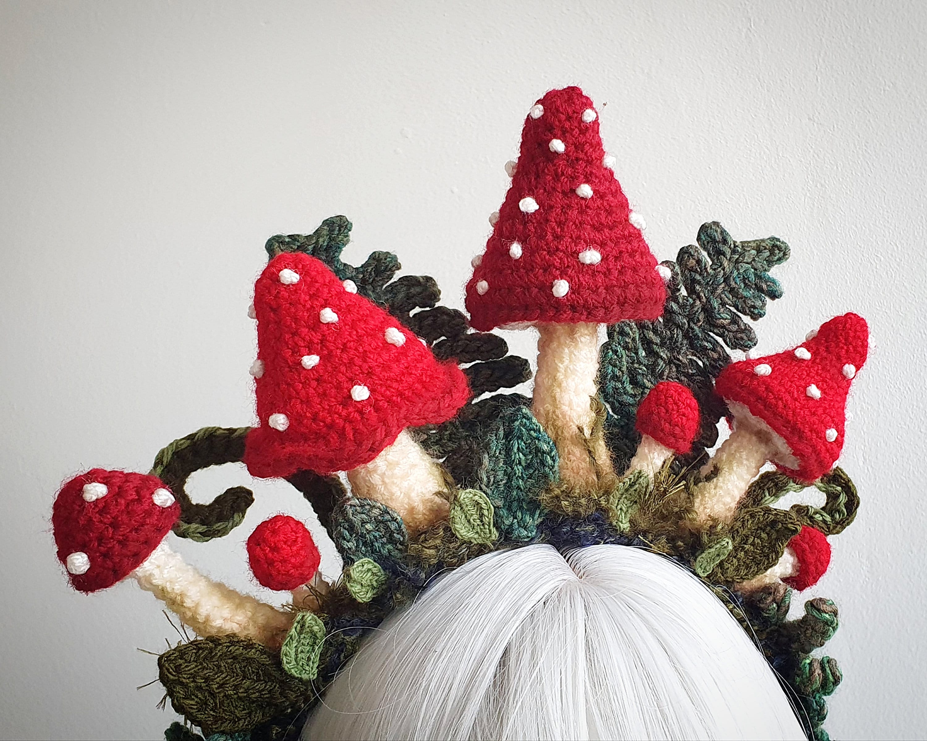 Crochet Pattern: The Amanita Crown